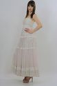 Vintage 70s Gunne Sax tiered sheer mini floral boh