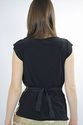 Vtg 80s gold metallic sequin beaded party dress ve