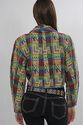 Vintage 80s Tribal India Ethnic Short Cropped Boho