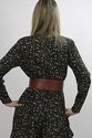 Vintage 90s mini Floral Grunge Boho Prairie Romper