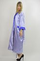 Vtg 80s Asian embroidered kimono robe REVERSIBLE g