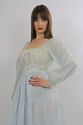 Vintage 70s Gunne Sax Boho Prairie party maxi dres