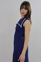 Vintage 70s Boho Hippie Nautical Sailor Navy halte