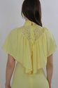 Vintage 70s Sheer Grecian Goddess Gypsy Boho Drape