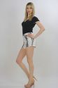 Vintage 90s denim high waisted shorts jeans Carla 