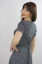 Vtg 80s 90s mini Floral Festival Grunge Boho Hippi