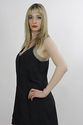 Vtg 80s Grunge Black Denim Mini dress Playsuit Rom