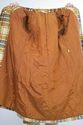 Vintage 60s 70s Shearling fur trimmed Bold open we
