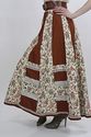 Vtg 70s Prairie Patchwork hippie boho maxi party d