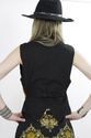 Vint70s INDIA hippie Boho top vest ethnic animal f
