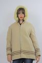 Vtg 70s Boho Hippie wool Eskimo Coat Hudson Bay Ca
