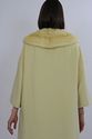 Vtg 60s cocktail party Cashmere wool blonde mink c