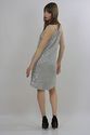 Vintage 90s sequin beaded draped stretch knit part