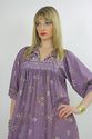 Vintage 70s Boho Prairie Hippie floral border Gyps
