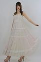 Vintage 70s Gunne Sax tiered sheer mini floral boh