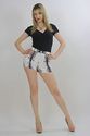 Vintage 90s denim high waisted shorts jeans Carla 
