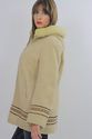 Vtg 70s Boho Hippie wool Eskimo Coat Hudson Bay Ca