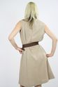  Vintage 60s Boho secretary mod dolly mini Dress s