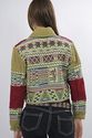 Vintage 80s ethnic tribal southwestern boho croppe
