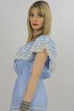 Vintage 70s Hippie Prairie peasant Boho party maxi