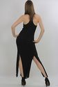 Vtg 80s Silk sequin beaded art deco boho party max