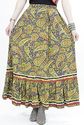 Vtg 70s Boho Hippie  Paisley Prairie long  Maxi dr