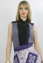 Vtg 90s Sheer lace Grecian Goddess Gypsy goth Boho