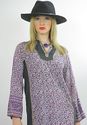 Vintage 70s Ethnic India Paisley Draped Hippie Boh