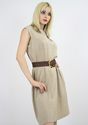  Vintage 60s Boho secretary mod dolly mini Dress s