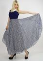 Vintage 60s Mod Hippie Boho Sheer abstract navy pa
