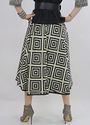 Vintage 80s Hippie Boho Geometric ethnic maxi dres