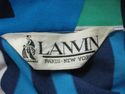 LANVIN Vintage 60s Boho Hippie Mod designer maxi s