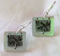 Pewter Earring- Dragonfly