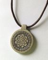 Raku Lotus Chi Pendant Tachyon Orgone Zero Point U