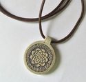 Raku Lotus Chi Pendant Tachyon Orgone Zero Point U