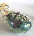 Raku Sun Moon Aromatherapy Urn Bottle Pendant Bead