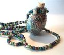 Dragonfly Raku Tachyon-energized Aromatherapy Pend