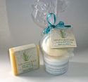 Lemongrass Jade Spa Set: Soap, Fizzy and Lotion