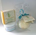 Lemongrass Jade Spa Set: Soap, Fizzy and Lotion