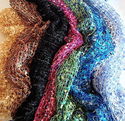 Fair Trade Woven Infinity Scarf Royal Blue, Emeral