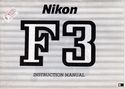 Nikon F3 Instruction Book