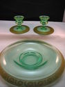 Paden City Cosmos 3 Pc Console Set Rolled Rim Bowl