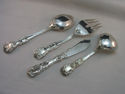 FB Rogers French Rose Silverplate 4 pc Master Butt