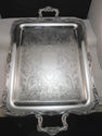 Wm Rogers Silverplate Waiter Tray 290 Ornate Baroq