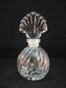 Perfume Bottle & Stopper 6" Vintage Swirled Tusk B