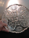 America Brilliant Period Cut Crystal 8x2 Bowl Oval