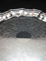 Leonard Silverplate Round 14" 3 Toed Gallery Tray 