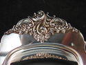 Wallace Baroque Silverplate Butter Dish Rectangula