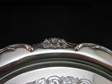 WM Rogers Silverplate Tray Heavy Florals & Scrolls