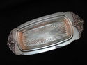 Wallace Baroque Silverplate Butter Dish Rectangula